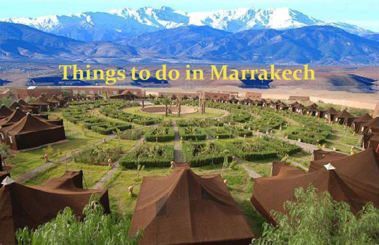 marrakech new city things to do